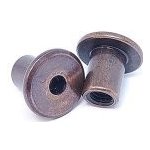 Článek spojovací nábytkářský, JCN, hlava 17 mm, antik bronz M6 x 12 - hobby balení, balení 1 ks – Hledejceny.cz