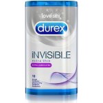 Durex Invisible Extra Thin Extra Lubricated 10ks – Hledejceny.cz