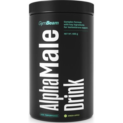 GymBeam AlphaMale Drink 400 g – Zboží Mobilmania