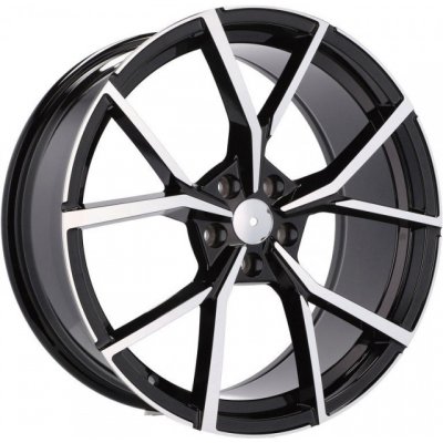 Racing Line B5801 7,5x18 5x112 ET45 black polished – Hledejceny.cz