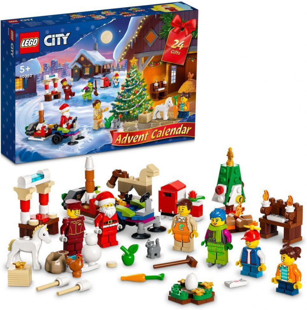 LEGO® 60352 City Adventní kalendář od 376 Kč - Heureka.cz