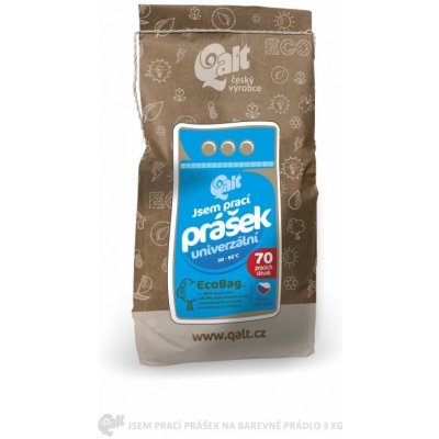 Qalt Jsem prací prášek Univerzální 3,5 kg – Zboží Mobilmania