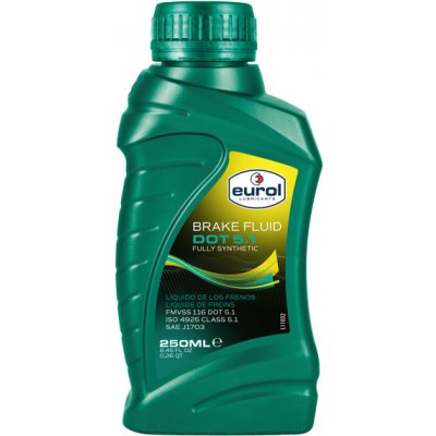 Eurol BrakeFluid Brzdová kapalina DOT 5.1 250 ml | Zboží Auto