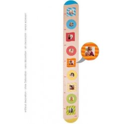 Goki dětský dřevěný metr barevné rámečky na fotky