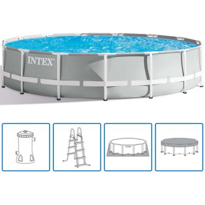 Intex Prism Frame Pools 457 x 107 cm 26724GN – Zboží Mobilmania