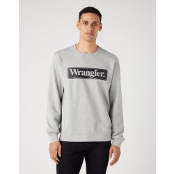 Wrangler SEASONAL CREW MID GREY MELEE