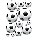 Dimex ST1 005 Dětská samolepicí dekorace na zeď Fotbalový míč Soccer ball rozměry 50 x 70 cm