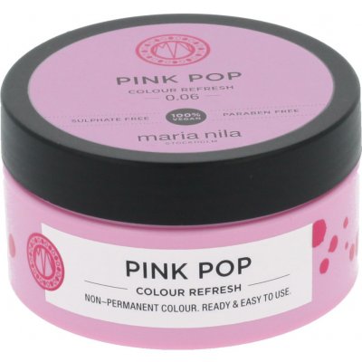 Maria Nila Colour Refresh maska na vlasy s barevnými pigmenty Pink Pop 100 ml