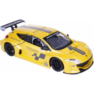 Bburago Renault Mégane Trophy žlutá 1:24 – Zbozi.Blesk.cz