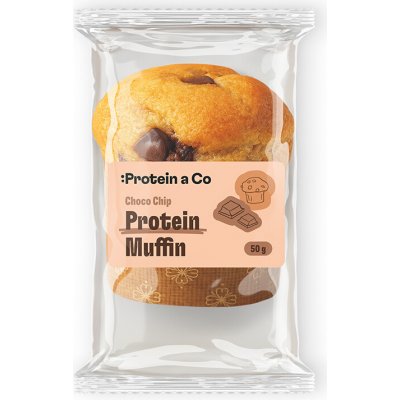 ProteinaCo Proteinový muffin s pecičkami 50 g – Sleviste.cz