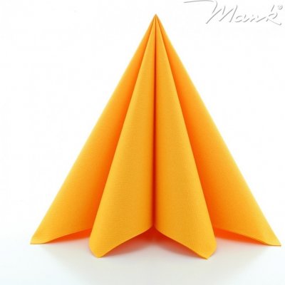 Mank GmbH Airlaid oranžové ubrousky UNI - Curry 50 ks 40x40 cm – Hledejceny.cz
