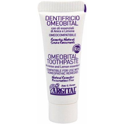 Argital Zubní pasta Omeobital pro homeopatiky 10 ml – Zboží Mobilmania