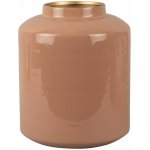 Present time Růžová kovová váza Stelios M 23 cm – Hledejceny.cz