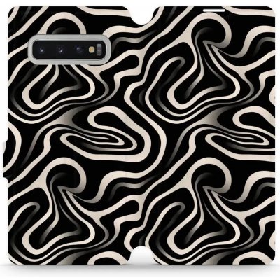 Mobiwear Samsung Galaxy S10 Plus VA63S Vlnky a linky – Zboží Mobilmania