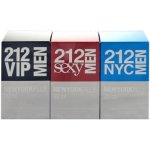 Carolina Herrera Gift 20 ml EDT 212 + 20 ml EDT 212 Vip + 20 ml EDT 212 Sexy 3x 20 ml dárková sada – Hledejceny.cz