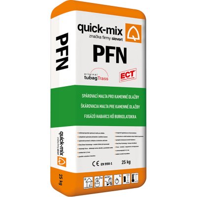 QUICK-MIX PFN 25 Kg šedá – Zboží Mobilmania