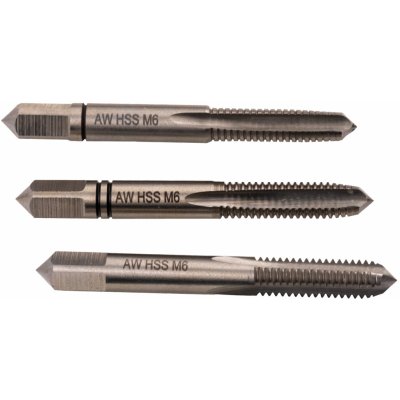 ProfiGaráž Závitník M6x1mm HSS M2 3ks – Hledejceny.cz