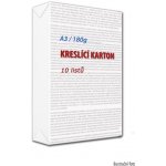 Kreslicí karton A3 180 g 10 ks – Zboží Dáma