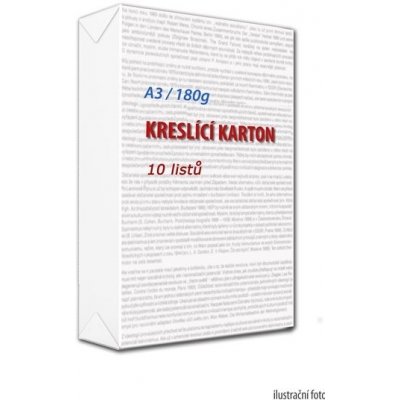 Kreslicí karton A3 180 g 10 ks