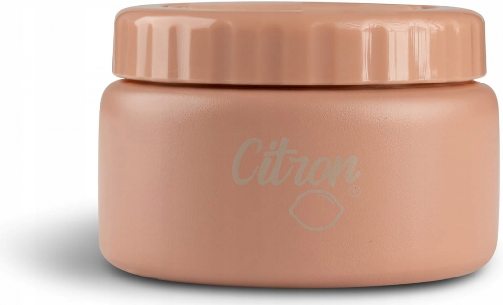 Citron Nerezová nádoba na jídlo Blush Pink 250 ml