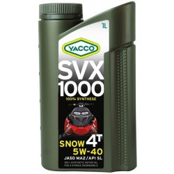 Yacco SVX 1000 SNOW 4T 5W-40 1 l