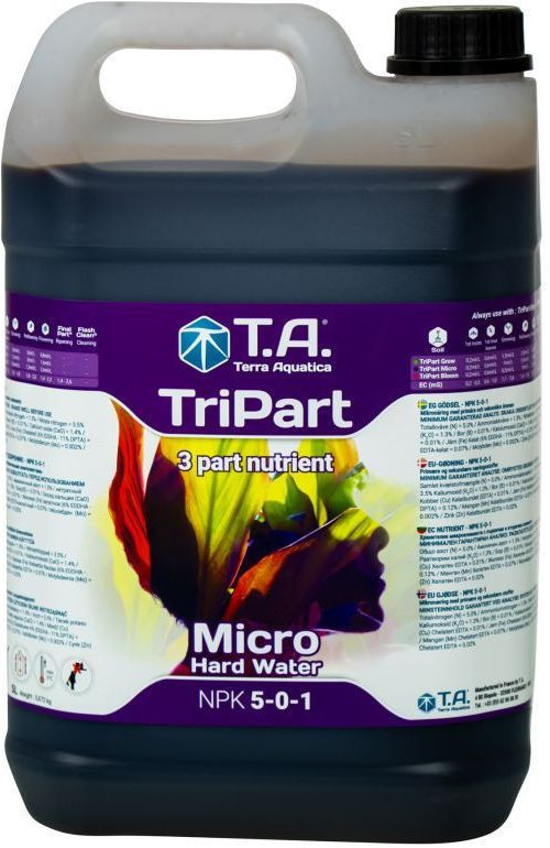 Terra Aquatica TriPart Micro Hard Water 5 l