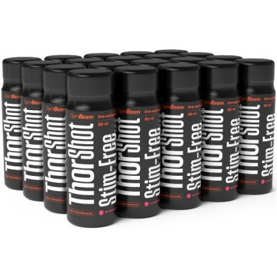 GymBeam Thor Stim-free shot 60 ml – Hledejceny.cz