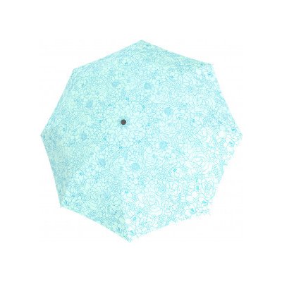 Doppler Fiber Mini Giardiono mystic blue dámský skládací deštník sv.modrý – Zboží Mobilmania