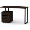 Psací a pracovní stůl Vomaks Psací stůl LOFT-2 ABS (Barva dřeva: wenge)