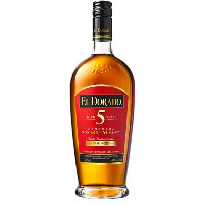 El Dorado Rum 5y 0,7 l (holá láhev)