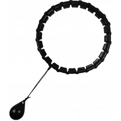 Enero Hula hoop 115 cm černá s cvočky – Sleviste.cz