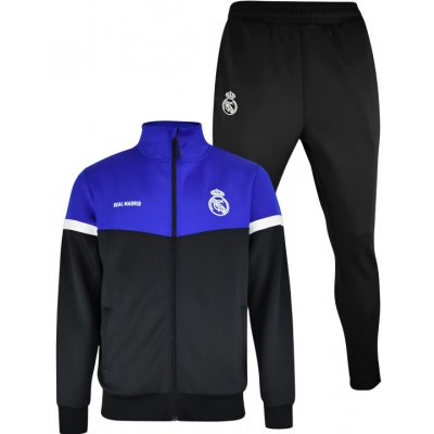 Real Madrid mikina + tepláky modro‑černé – Zboží Mobilmania