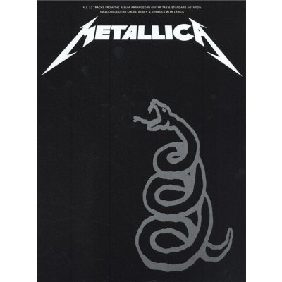 Wise Publications Metallica: The Black Album Noty – Hledejceny.cz