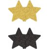 Doplněk dámského erotického prádla Pasties ozdoby na bradavky Glitter Stars 2 páry