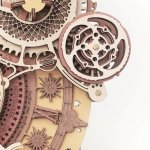 Robotime Rokr Dřevěné 3D Nástěnné hodiny LC601 168ks – Zboží Dáma
