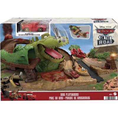 Mattel Hot Weels Cars Dinopark + Blesk McQueen – Zboží Mobilmania