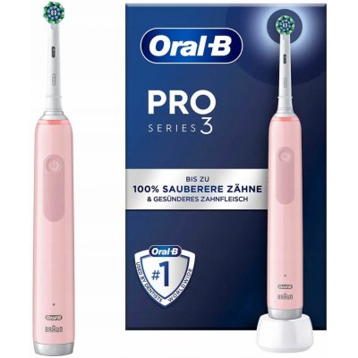 Oral-B Pro 3 3000 Cross Action Pink – Hledejceny.cz