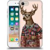 Pouzdro a kryt na mobilní telefon Apple Pouzdro HEAD CASE Apple iPhone 7 HIPSTR SVETR JELEN