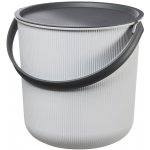 Plast Team skladovací kbelík AKITA 10 l kalně šedý s víkem – Zboží Mobilmania