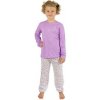 Dětské pyžamo a košilka Pleas dětské pyžamo perfect day fialová