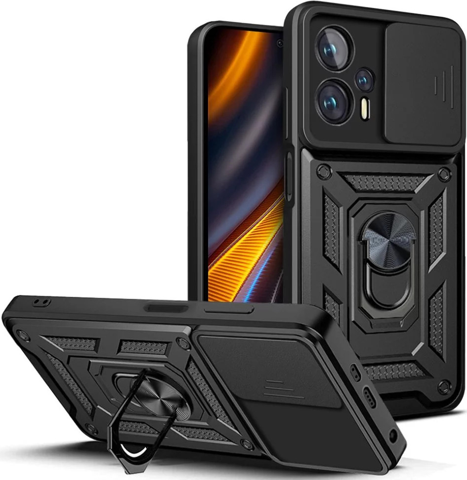 Pouzdro TECH-PROTECT CAMSHIELD XIAOMI POCO X4 GT černé