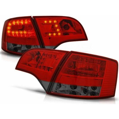 Zadní světlomety, světla, lampy LED Audi A4, 2005-2008, combi, kouřové, červené – Hledejceny.cz