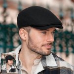 Krumlovanka zimní bekovka skryté klapky na uši Ho-023-GB-1 černá – Hledejceny.cz