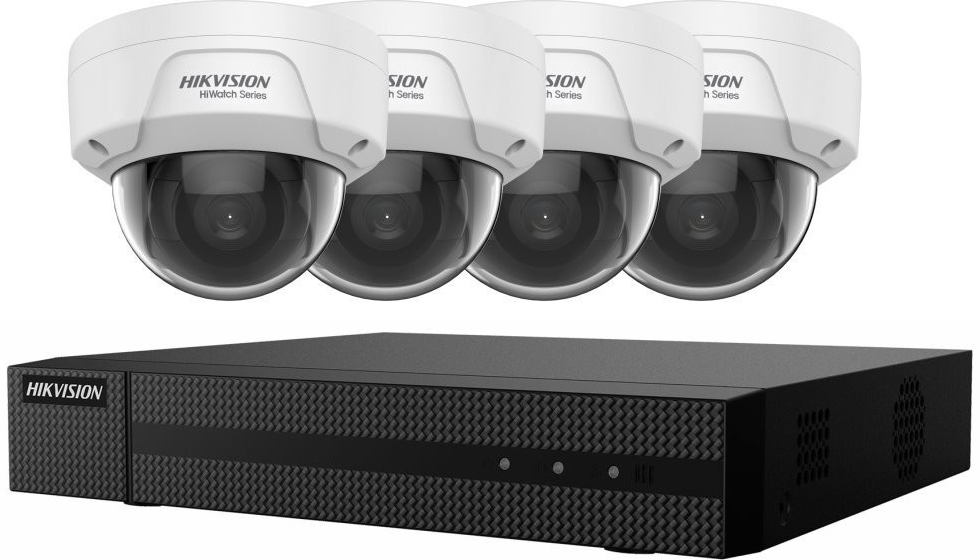 Hikvision HiWatch KIT HWN-2104MH-4P(C) + 4x HWI-D121H(C)