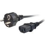 C2G Universal Power Cord - Elektrický kabel - CEE 7/7 (M) do IEC 60320 C13 - 3 m - lisovaný - černá - Evropa 88544 – Zbozi.Blesk.cz