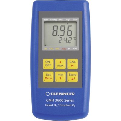 Greisinger GMH3651 multifunkční měřicí přístroj koncentrace O2, saturace O2, tlak, teplota – Sleviste.cz