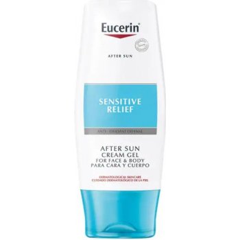 Eucerin After Sun Sensitive Relief Cream Gel For Face & Body gel po opalování na tělo a obličej 200 ml