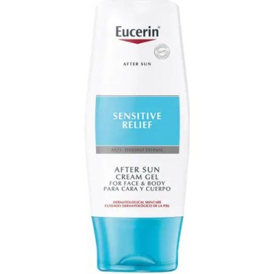 Eucerin After Sun Sensitive Relief Cream Gel For Face & Body gel po opalování na tělo a obličej 200 ml – Zbozi.Blesk.cz