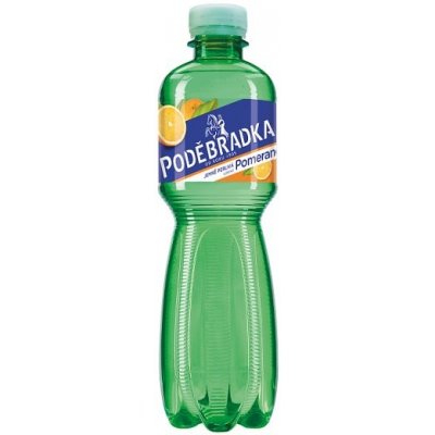 Poděbradka Jemně perlivá Pomeranč 0,5 l – Hledejceny.cz
