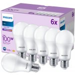 Philips 6x E27 A67 LED žárovka 13W = 100W 1521 lm 4000K Neutrál – Hledejceny.cz